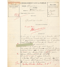 Devoir d'histoire de France : questions écrites
