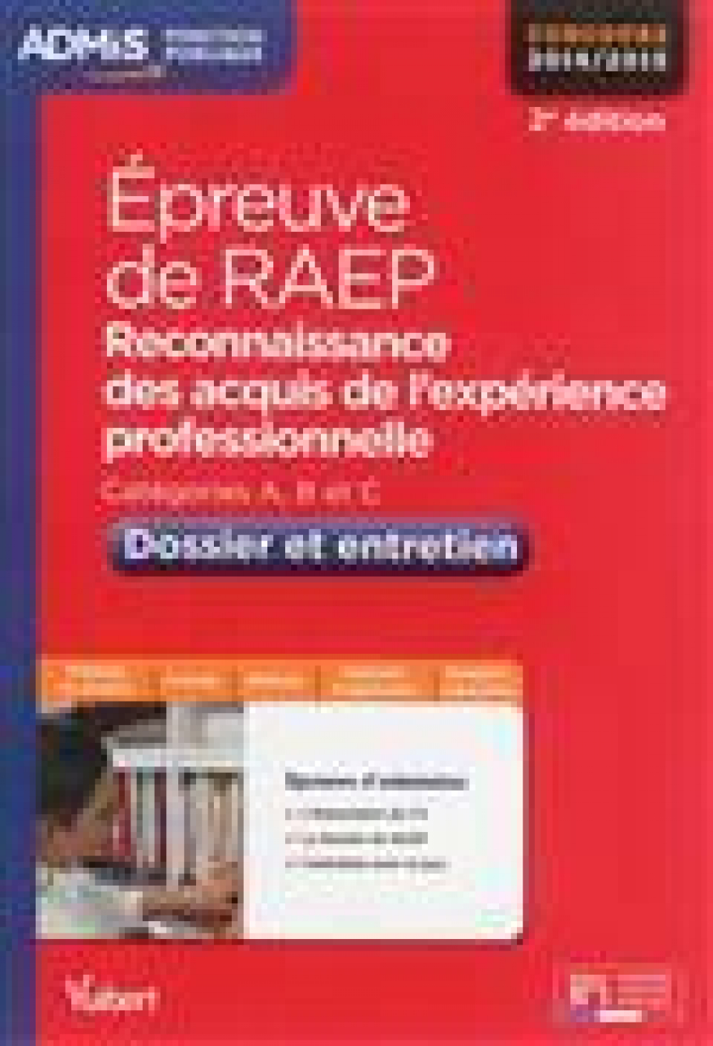 Épreuve de RAEP, reconnaissance des acquis de l'expérience professionnelle