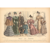 Costumes. Modèles de vêtements. 