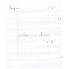 Cahier de classe n°4