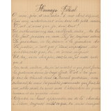 Cahier de récitations