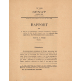 Sénat. Rapport fait Au nom de la Commission chargée d'examiner la proposition de loi de M. Combes, sur la réforme des sanctions de l'Enseignement secondaire.