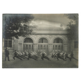 Collège Rollin, Paris, cours d'escrime et de gymnastique.