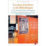 Les dons d'archives et de bibliothèques