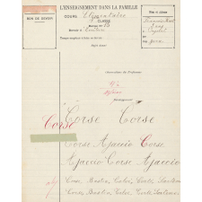 Devoir d'écriture