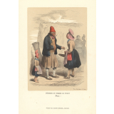 Pêcheur et femme du Polet (Dieppe).