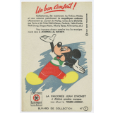 Buvard publicitaire. Timbres Mickey. Mickey. 
