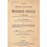 Méthode élémentaire de musique vocale