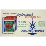 Buvard publicitaire. Épices Aussage.