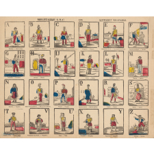 Alphabet militaire - Militaire A-B-C. 135.