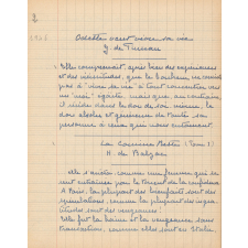 Cahier de lecture
