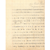 Cahier d'écriture et numération