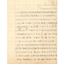 Cahier d'écriture et numération