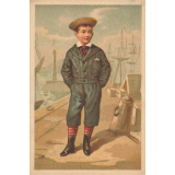 Costume de jeune garçon. 