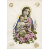 Images religieuses. Vierge à l'Enfant. 