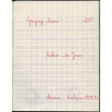 Cahier du jour