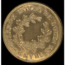 Bouton d'uniforme du Collège royal de Louis le Grand