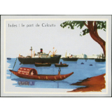 Image de géographie - Indes : le port de Calcutta