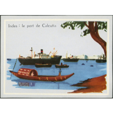 Image de géographie - Indes : le port de Calcutta