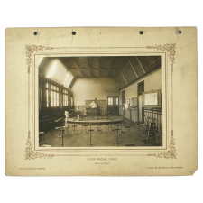 Lycée Racine, salle de dessin et bibliothèque.