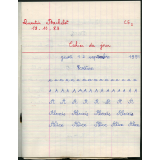 Cahier du jour
