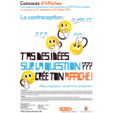 La contraception : t'as des idées sur la question ??? Crée ton affiche !