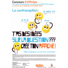 La contraception : t'as des idées sur la question ??? Crée ton affiche !