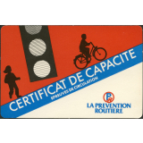 Certificat de capacité - épreuves de circulation
