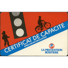 Certificat de capacité - épreuves de circulation