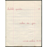 Cahier du jour