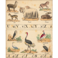 Alphabet des animaux.