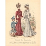 Costumes féminins. Modèles. 