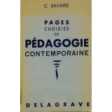 Pages choisies de pédagogie contemporaine : extraits recueillis
