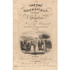 Contes maternels. Scènes de l'éducation, par Mme Laure Bernard auteur des Voyages modernes. Illustration.