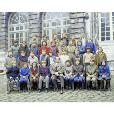 Lycée Pierre Corneille, Rouen : photographie de classe