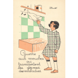 Les commandements de la santé : Guerre aux mouches qui transportent les germes des maladies
