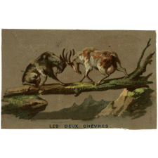 Images à collectionner. Fables de La Fontaine.