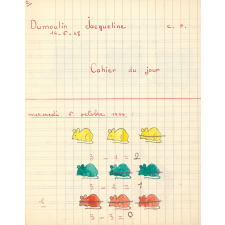 Cahier du jour