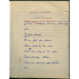 Cahier d'essai