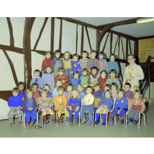 Pensionnat Beauvoisine, Rouen : photographie de classe