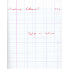 Cahier de lecture