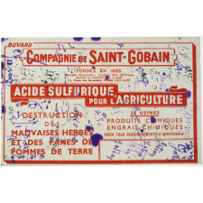 Buvard publicitaire. Acide sulfurique pour l'agriculture.