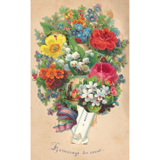 Carte florale.