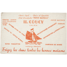 Buvard publicitaire. Produits Petit bateau.