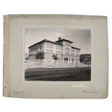 Maison d'école primaire, Sundsval, Suède.