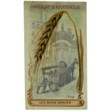 Cartes réclame. Chocolat d'Aiguebelle. Les bons grains. 