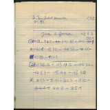 Cahier de brouillon