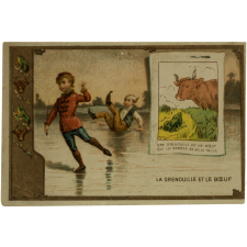 Images à collectionner. Fables de La Fontaine.