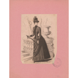Costume féminin. Modèle.