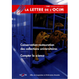 Conservation-restauration des collections universitaires ; Compter la science